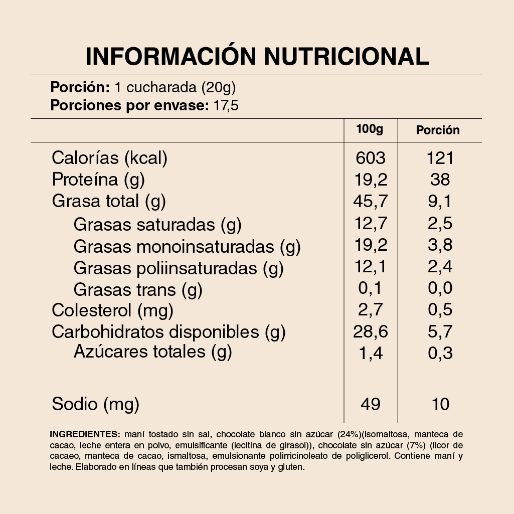 MANTEQUILLA BOMBOM SIN AZUCAR 350 GRAMOS