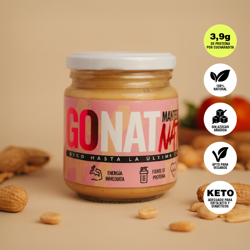 MANTEQUILLA DE MANÍ 220grs