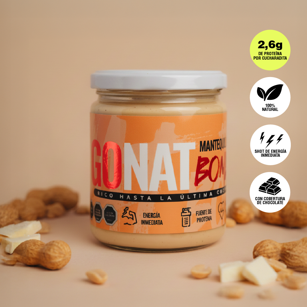 MANTEQUILLA MANI BOMBOM – FRASCO DE VIDRIO 420 gramos