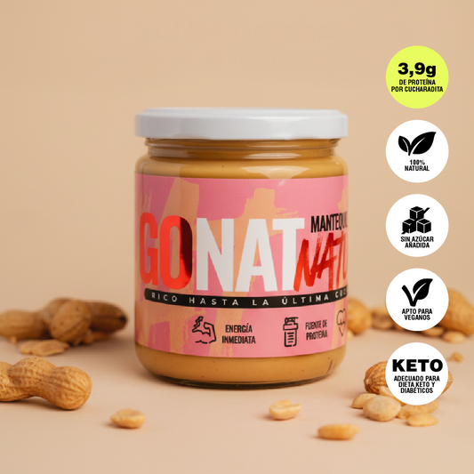 MANTEQUILLA DE MANI NATURAL – FRASCO DE VIDRIO 420 gramos