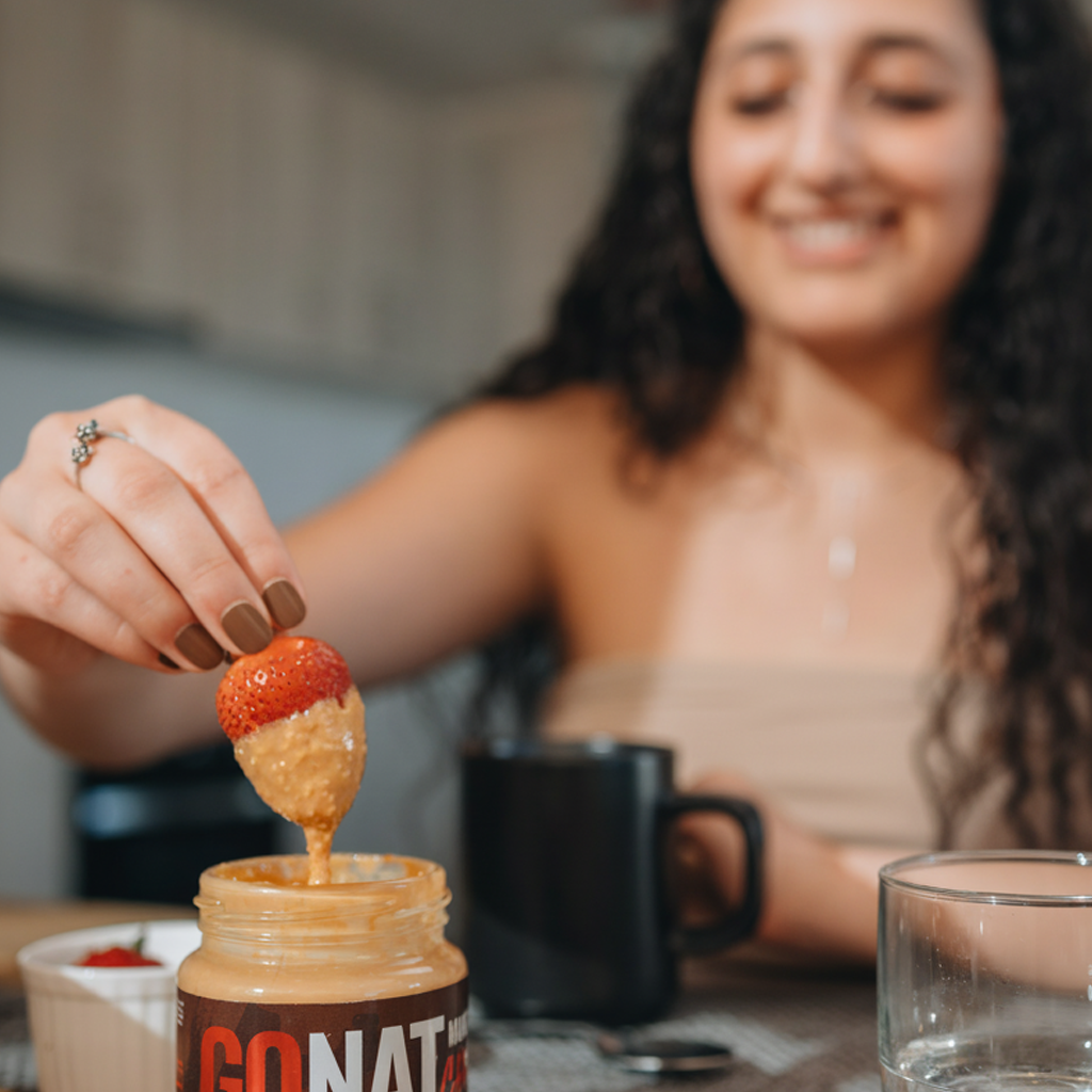 MANTEQUILLA MANI CHOCO CHIPS – FRASCO DE VIDRIO 420 gramos