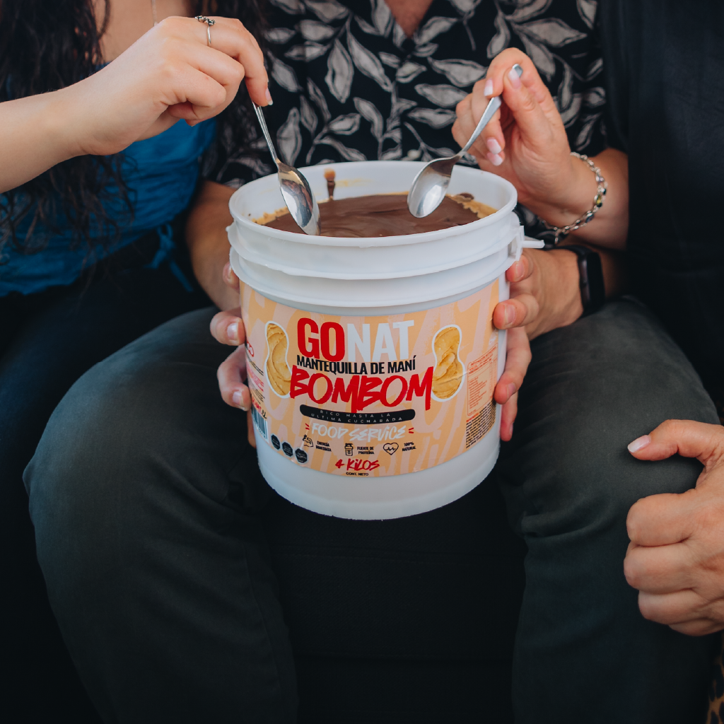 MANTEQUILLA DE MANI BOMBOM – BALDE 4 kilos