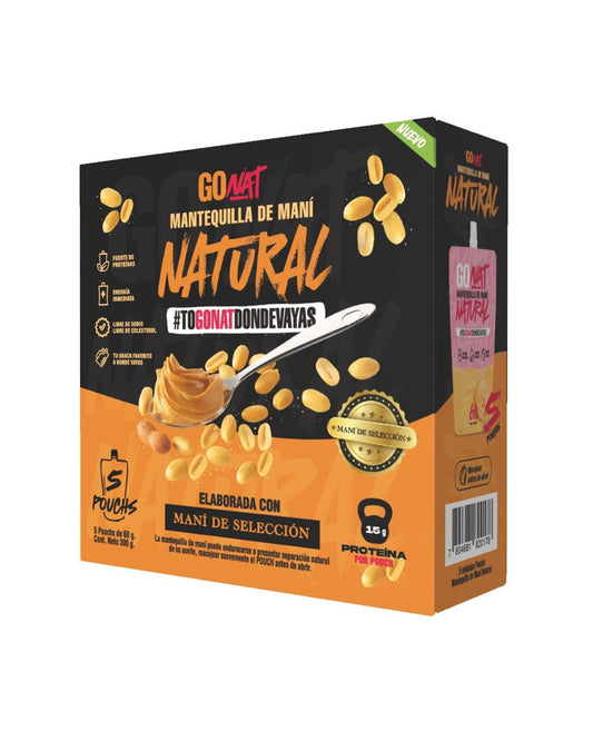 Caja 5 POUCH 60 gramos Natural